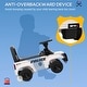preview thumbnail 6 of 22, Kids Police Push Ride-On Car with PA System, Horn, Steering Wheel & Storage, Foot-to-Floor Sliding Toy for Ages 18-60 Months