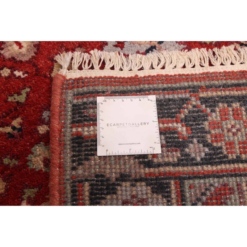 ECARPETGALLERY Hand-knotted Serapi Heritage Red Wool Rug - 3'0 x 11'10