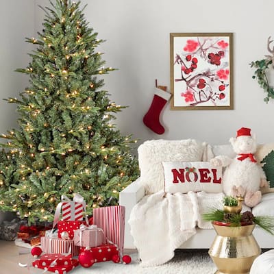 Pre-lit Artificial Christmas Tree - N/A