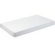 preview thumbnail 1 of 8, White Gel Foam Crib Mattress, Dual-Sided, Waterproof, Breathable - 24x38x3.1 inch
