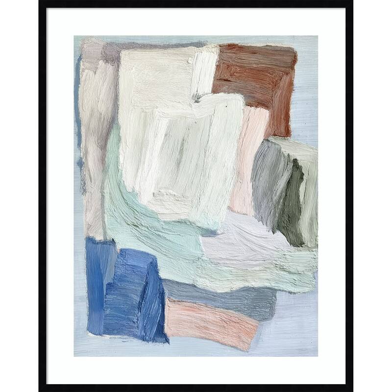 Faded Clay No. 2 by Paula Freeman Wood Framed Wall Art Print