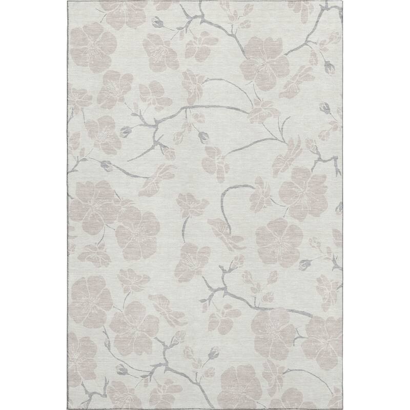 Premium Washable Super Soft Modern Floral Mayfield Rug