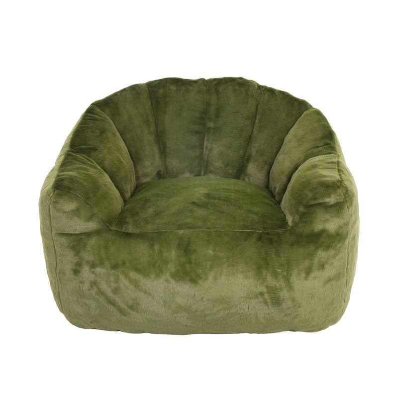 41.40" Bean Bag Sofa Comfort Chair with Armrests