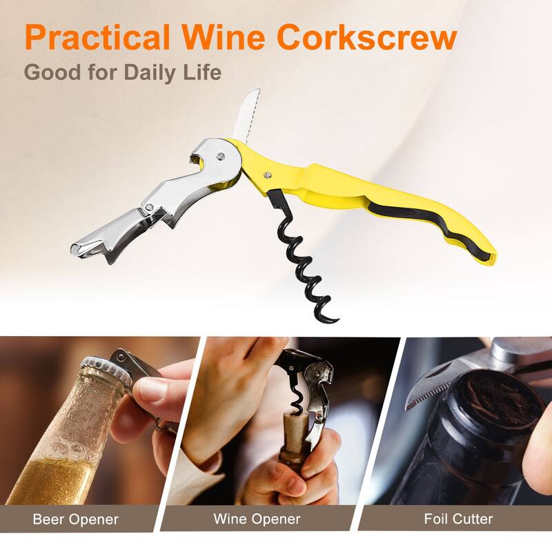 10Pcs 5" Wine Openers Waiter Corkscrew Red Wine Bottle Opener