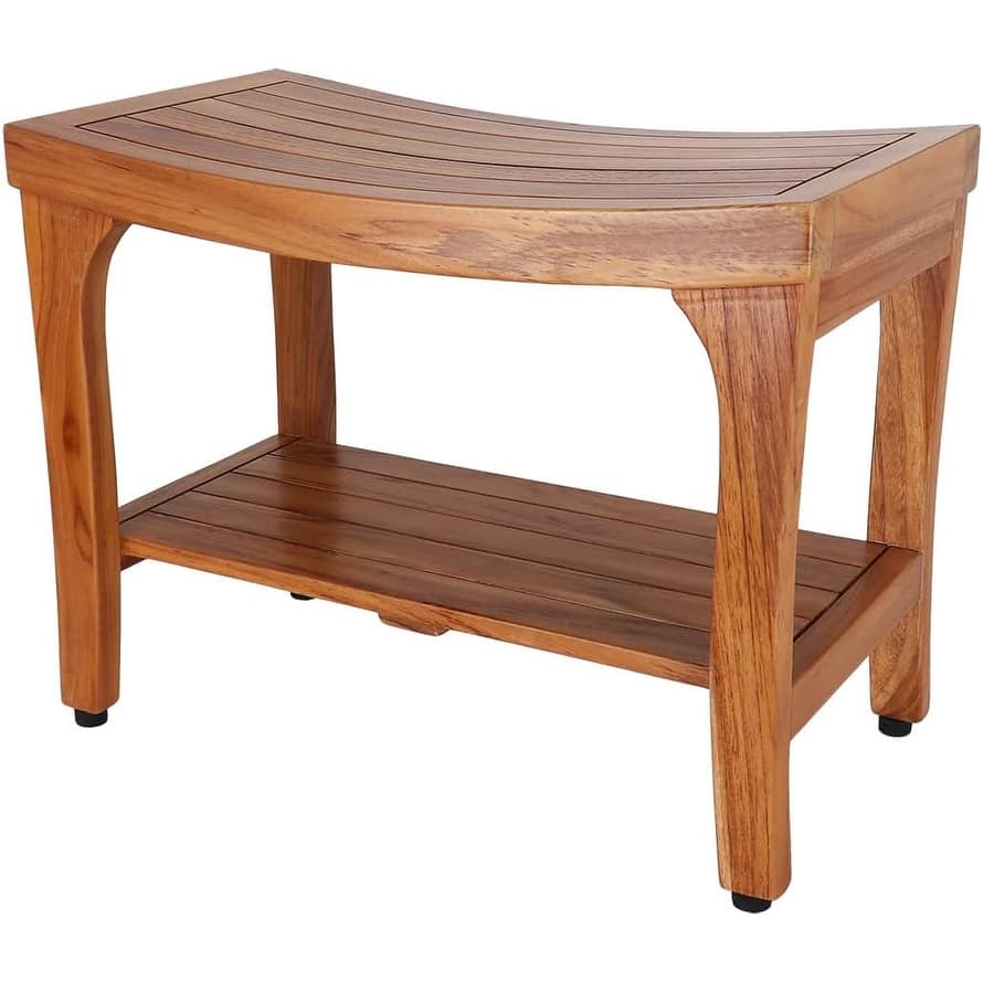 Rutledge & King Grayson Teak Shower Stool