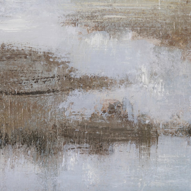 Morning Mist (36 x 54) Framed Canvas Art Print