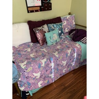 unicorn daybed bedding