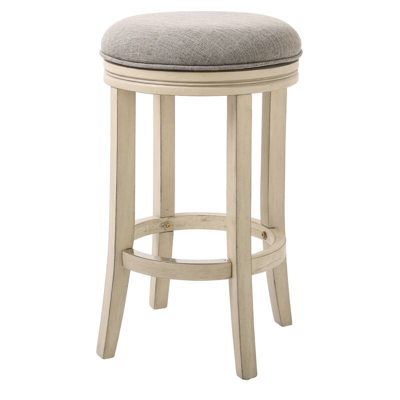 NewRidge Home Victoria 26" Counter Height 360-Degree Swivel Bar Stool