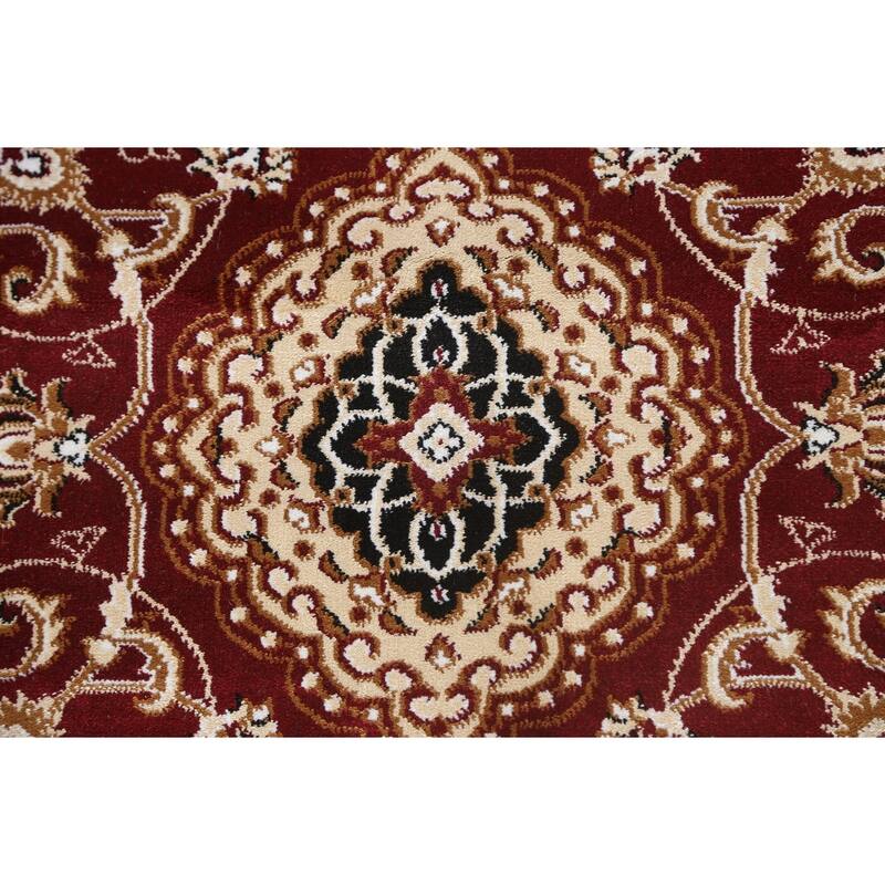 Traditional Floral Medallion Tabriz Turkish Area Rug Oriental Carpet