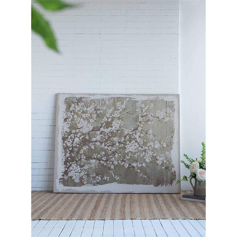 Large Cherry Blossom Canvas Art Print