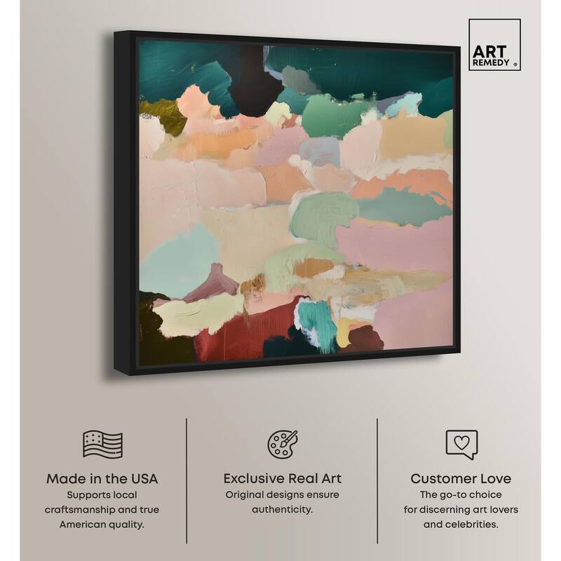 Brushed Beauty III Canvas by Art Remedy