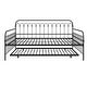 preview thumbnail 18 of 16, The Novogratz Bright Pop Full Metal Daybed with Twin Trundle Bed