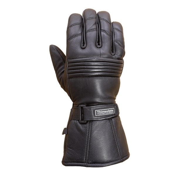 long leather winter gloves