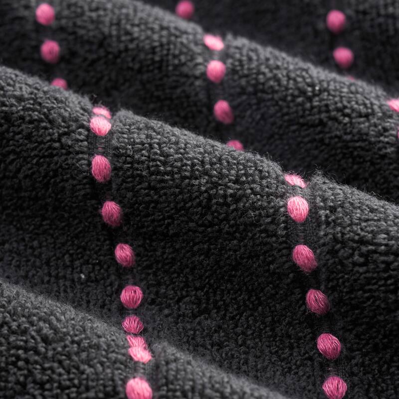 Juicy Couture 6-Piece Towel Set 2 Bath Towels 2 Hand Towels 2 Washcloths - 28"x54"/16"x26"/12"x12"