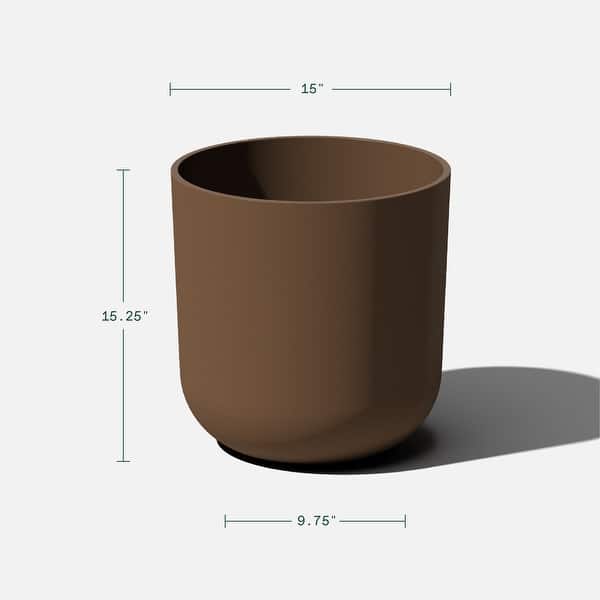 dimension image slide 20 of 24, Mason Series Kona Planter