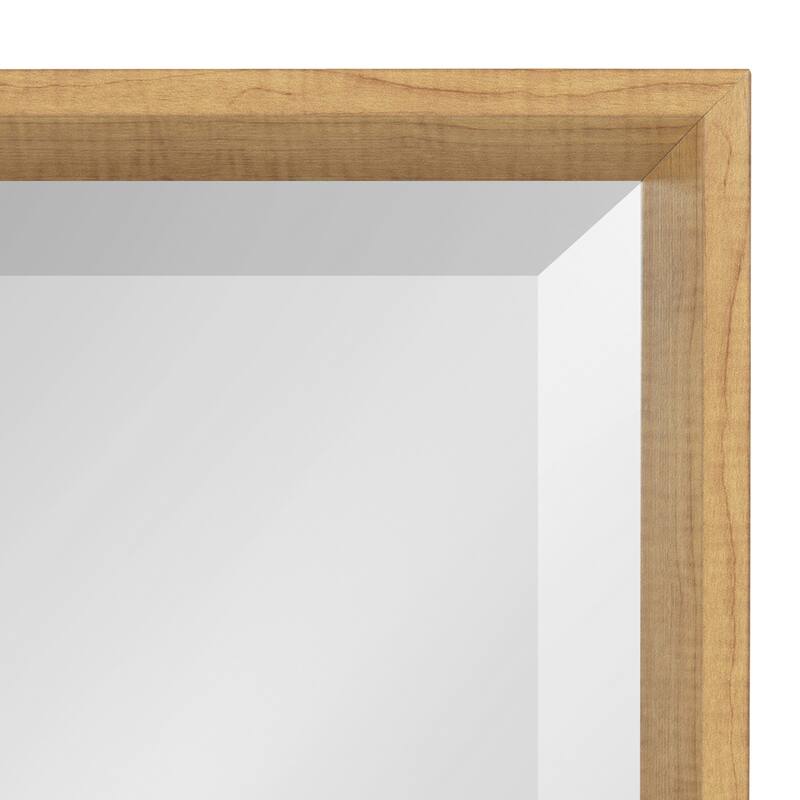Kate and Laurel Calter Glam Framed Wall Mirror