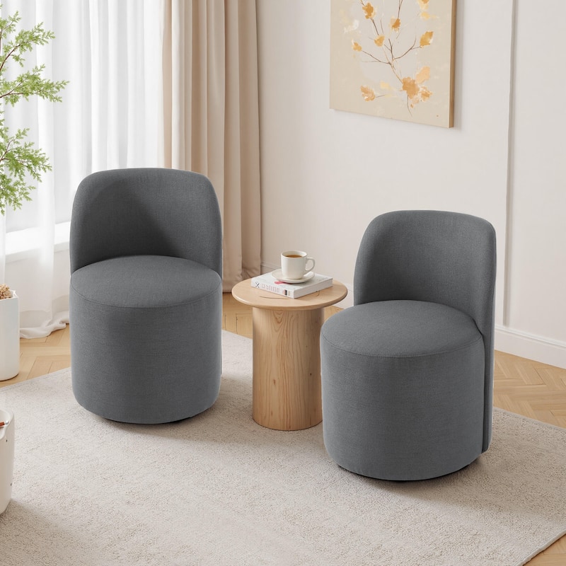 UIXE 2 Set Luxury Upholstered Dining Chairs Dining Room Kitchen Side Chair