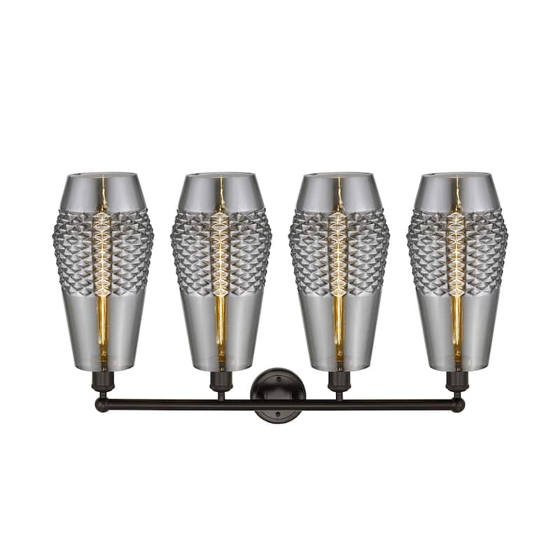 Innovations Lighting Windham - 4 Light 34" Bath Vanity Light