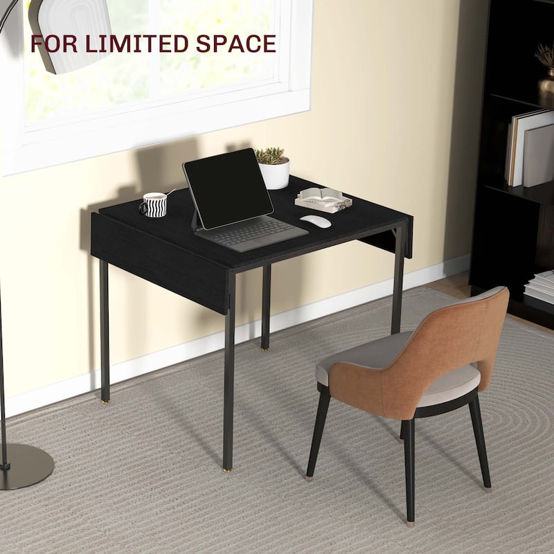 Industrial Folding Dining Table for 2 to 4,only table