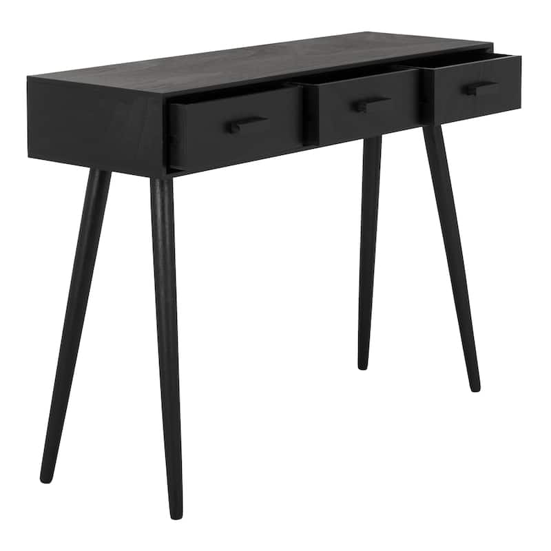 SAFAVIEH Hennie 3-Drawer Console Table - 41.8" x 14.3" x 32" - 42"W x 14"D x 32"H