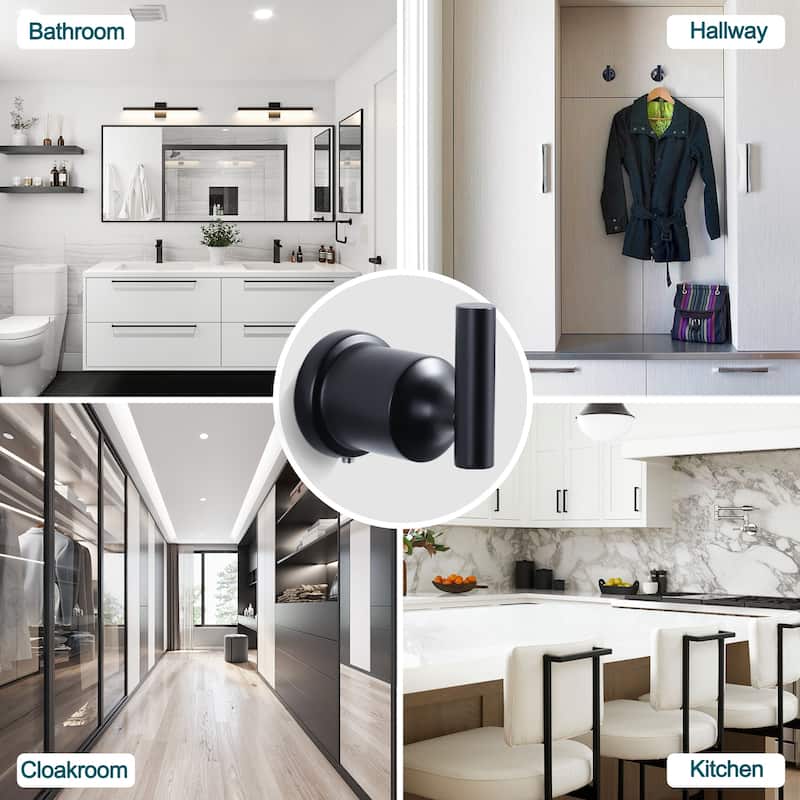 WOWOW 304 Stainless Steel Bathroom Towel Hook