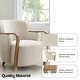 preview thumbnail 17 of 15, NPD Furniture Tania Fabric Accent Arm Chair