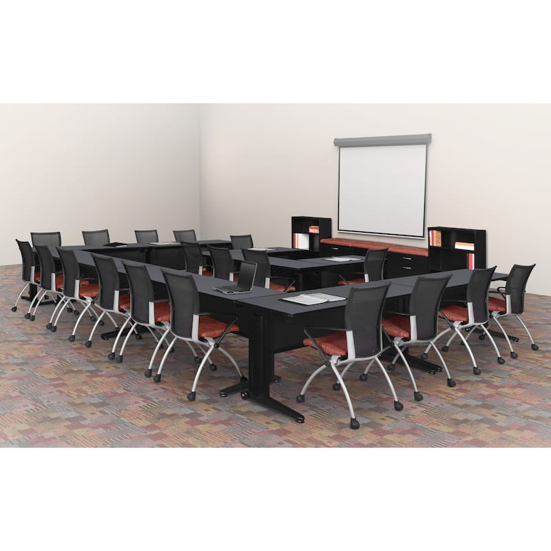 42" x 24" Training Table- Grey
