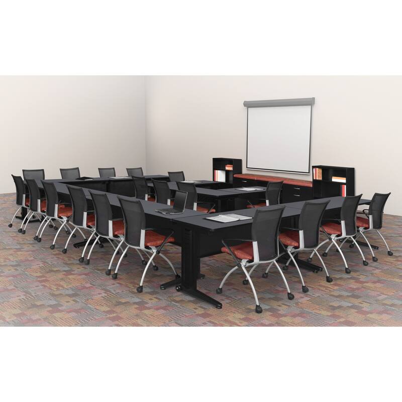 48" x 24" Training Table- Grey