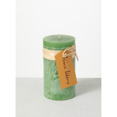 6" Vance Kitira Timber Pillar Candle