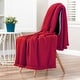 preview thumbnail 8 of 39, Chanasya Cable Knit Throw Blanket With Reversible Sherpa