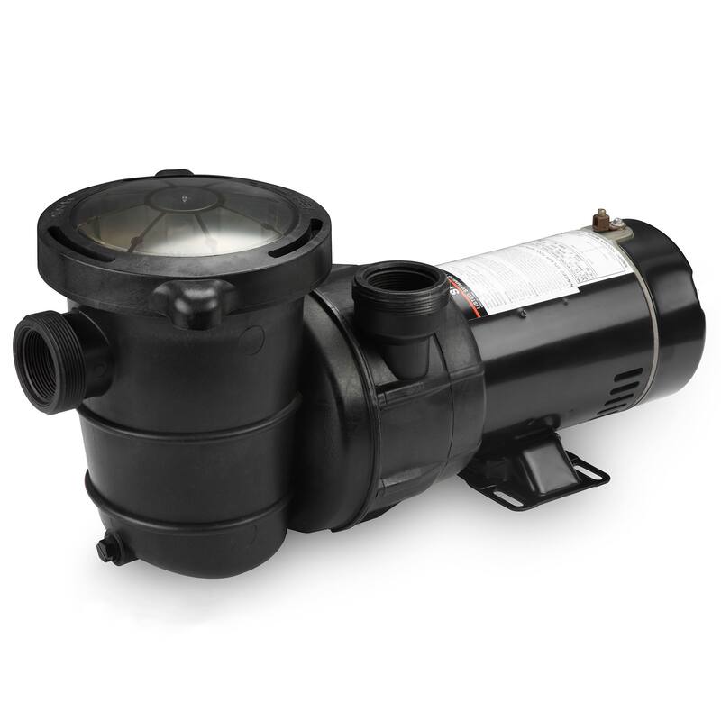 Self-Priming Above-Ground Swimming Pool Pump, 1 HP