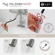 preview thumbnail 5 of 13, STYLISH Single Handle Pull Down Dual Mode Bathroom Faucet