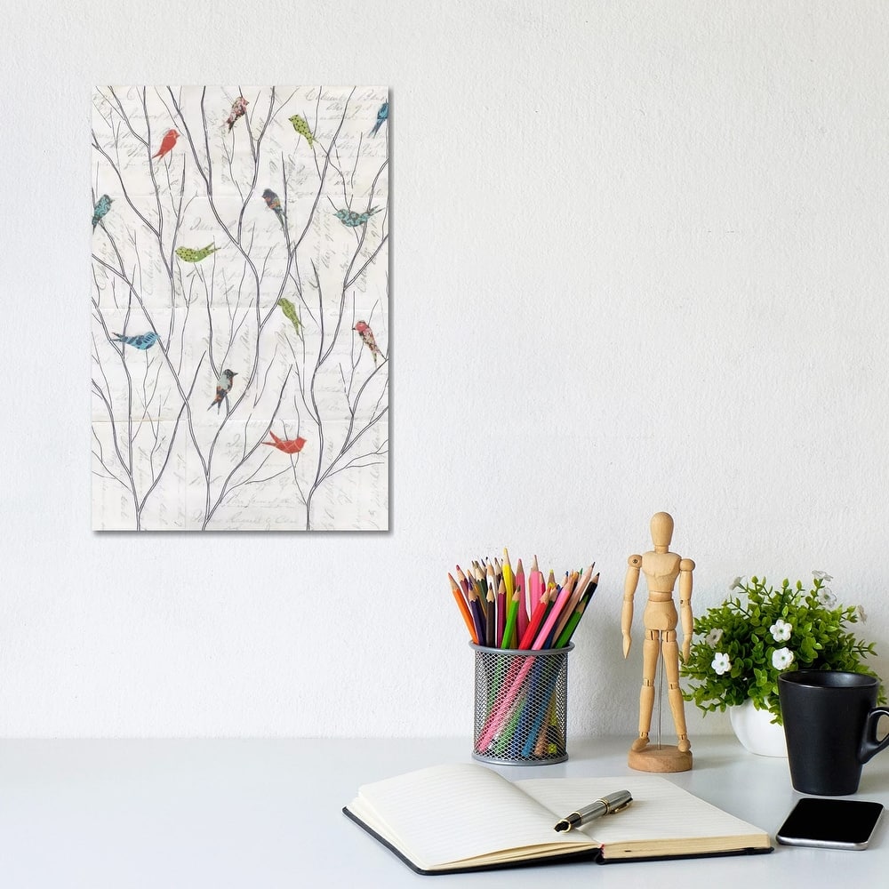 iCanvas "Summer Birds Background I" by Courtney Prahl Canvas Print