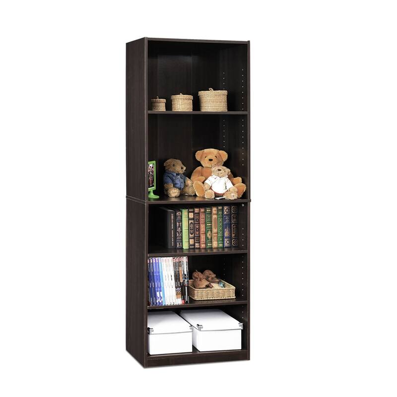 Porch & Den Astor Adjustable Shelf Bookcase