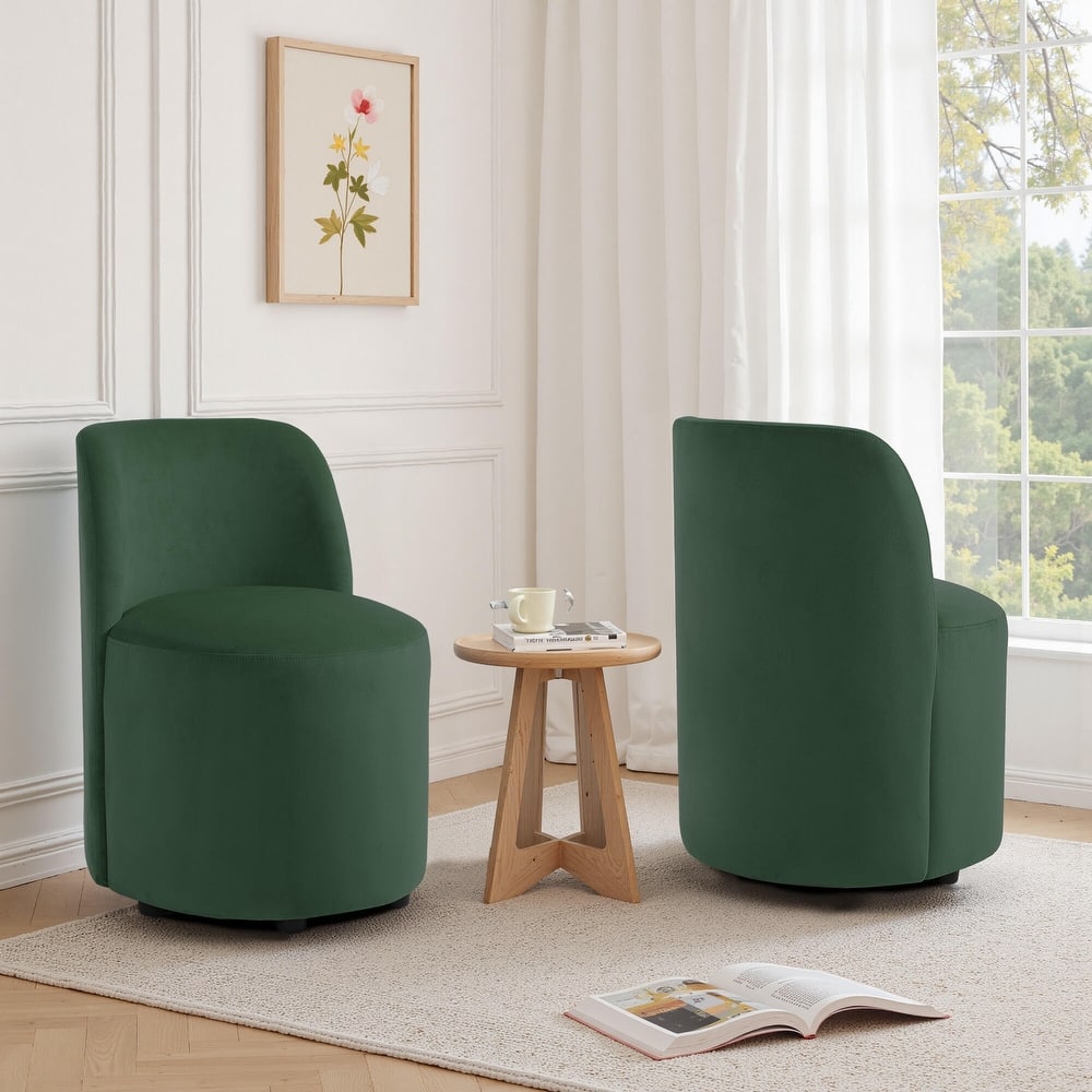 Lumibee 21" W Upholstered Side Dining Chair Set of 2