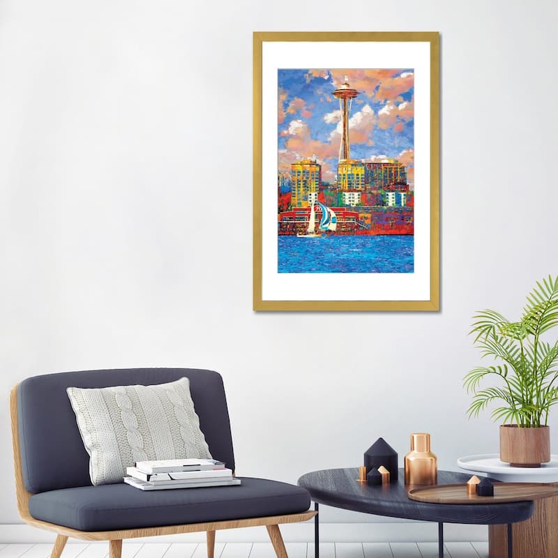 iCanvas "Sunny Seattle" by Lisa Robinson