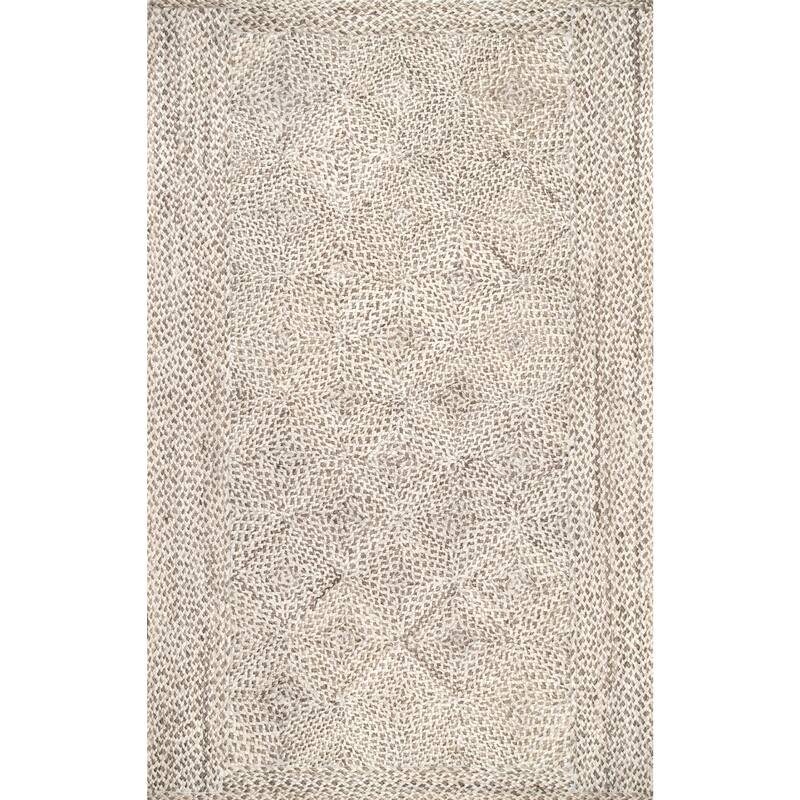 Celestine Trellis Jute Area Rug