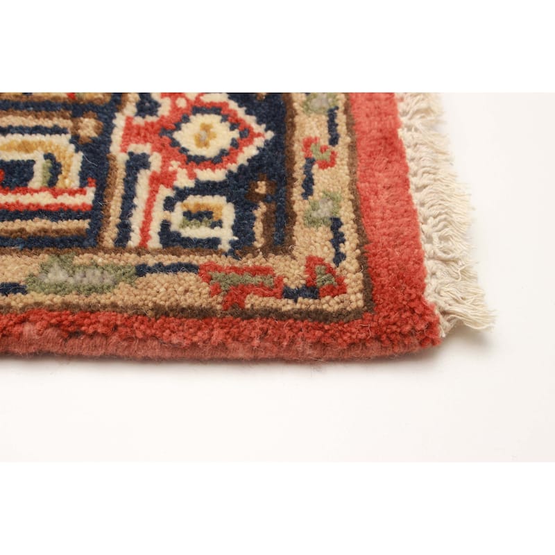 ECARPETGALLERY Hand-knotted Serapi Heritage Copper Wool Rug - 2'8 x 11'8