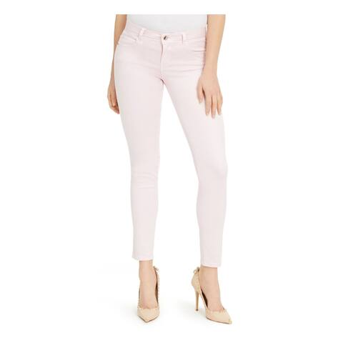 GUESS Womens Pink Skinny Jeans Size 27