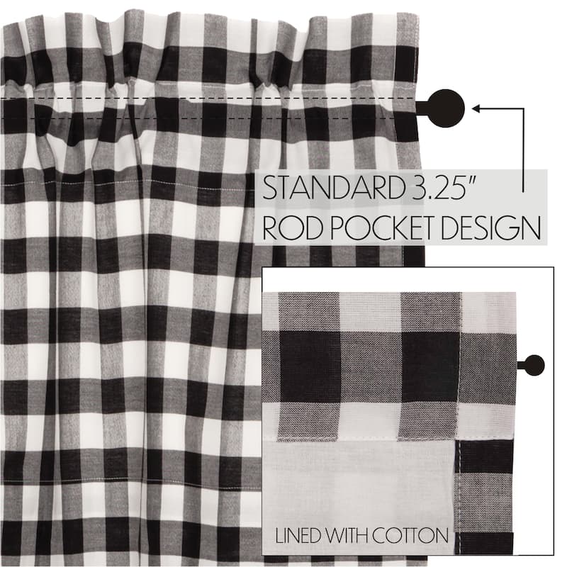 Annie Buffalo Check Valance