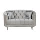 preview thumbnail 9 of 9, Elliston Grey 2-piece Tufted Living Room Set