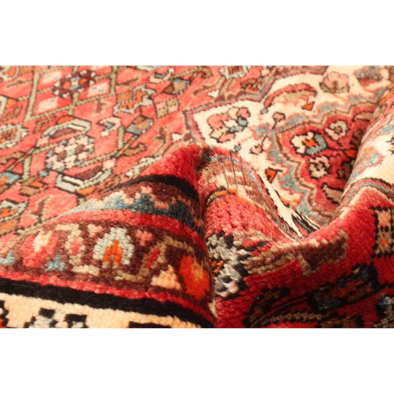 ECARPETGALLERY Hand-knotted Andelz Red Wool Rug - 3'11 x 6'9