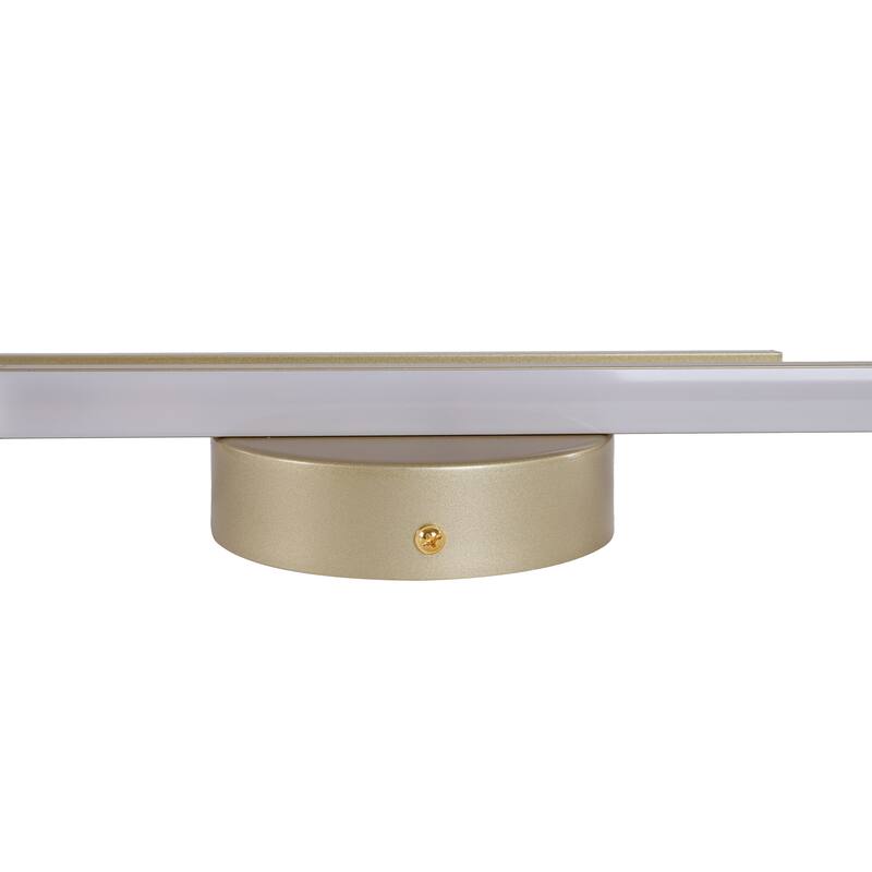 Modern 2-Light Dimmable Bathroom LED Vanity Light