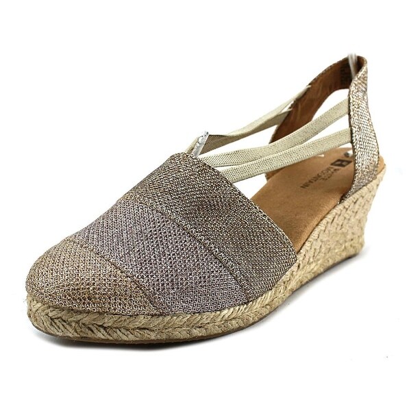 White Mountain Supreme W Round Toe Canvas Espadrille