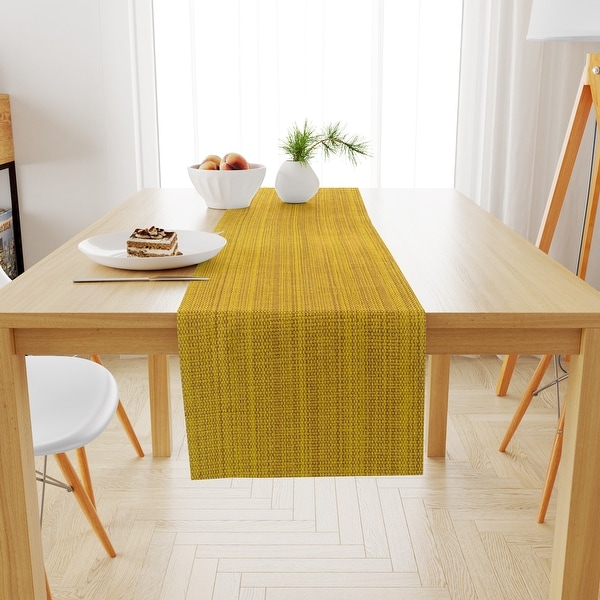 Yellow Table Runners Thick Cotton Yellow Table Runners Thick Cotton