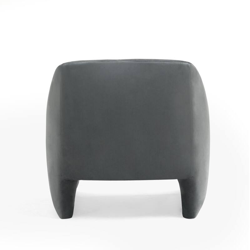 Nordic-style Upholstered Barrel Chair