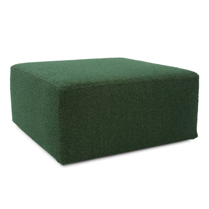 Allan Andrews Universal Square Ottoman with Cover, Barbet Collection - Forest