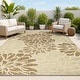 preview thumbnail 1 of 200, JONATHAN Y Floral Textured Weave Indoor/Outdoor Area Rug