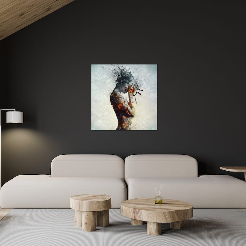 Deliberation Print On Acrylic Glass by Mario Sanchez Nevado
