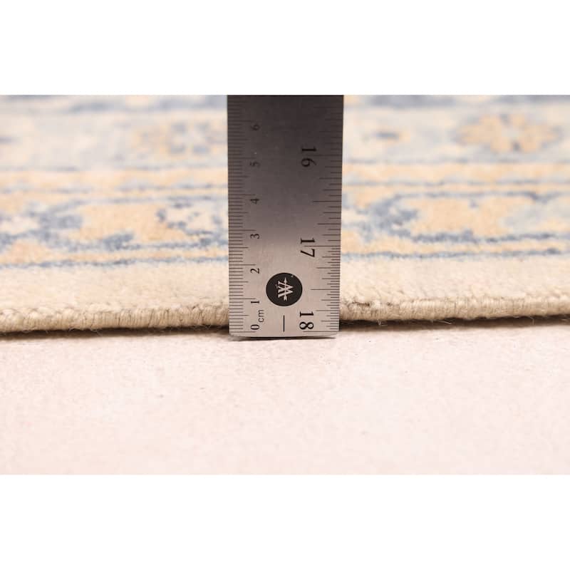 ECARPETGALLERY Hand-knotted Jamshidpour Ivory Wool Rug - 8'11 x 11'11